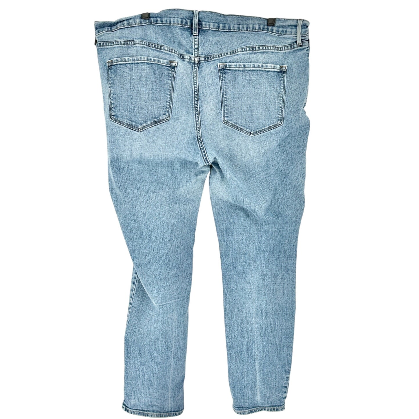 Old Navy Skinny Jeans Womens Size 18 Short Light Wash Mid Rise 5 Pockets Stretch