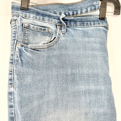Old Navy Skinny Jeans Womens Size 18 Short Light Wash Mid Rise 5 Pockets Stretch