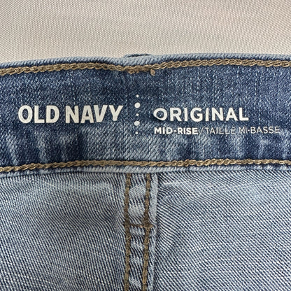 Old Navy Skinny Jeans Womens Size 18 Short Light Wash Mid Rise 5 Pockets Stretch