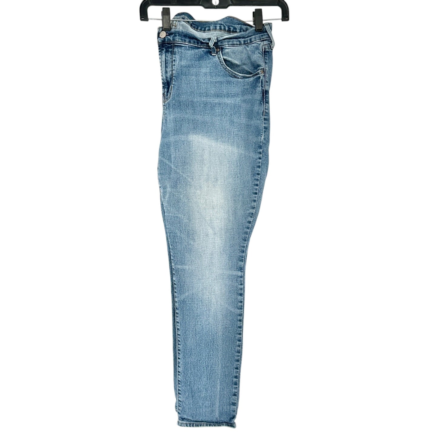 Old Navy Skinny Jeans Womens Size 18 Short Light Wash Mid Rise 5 Pockets Stretch