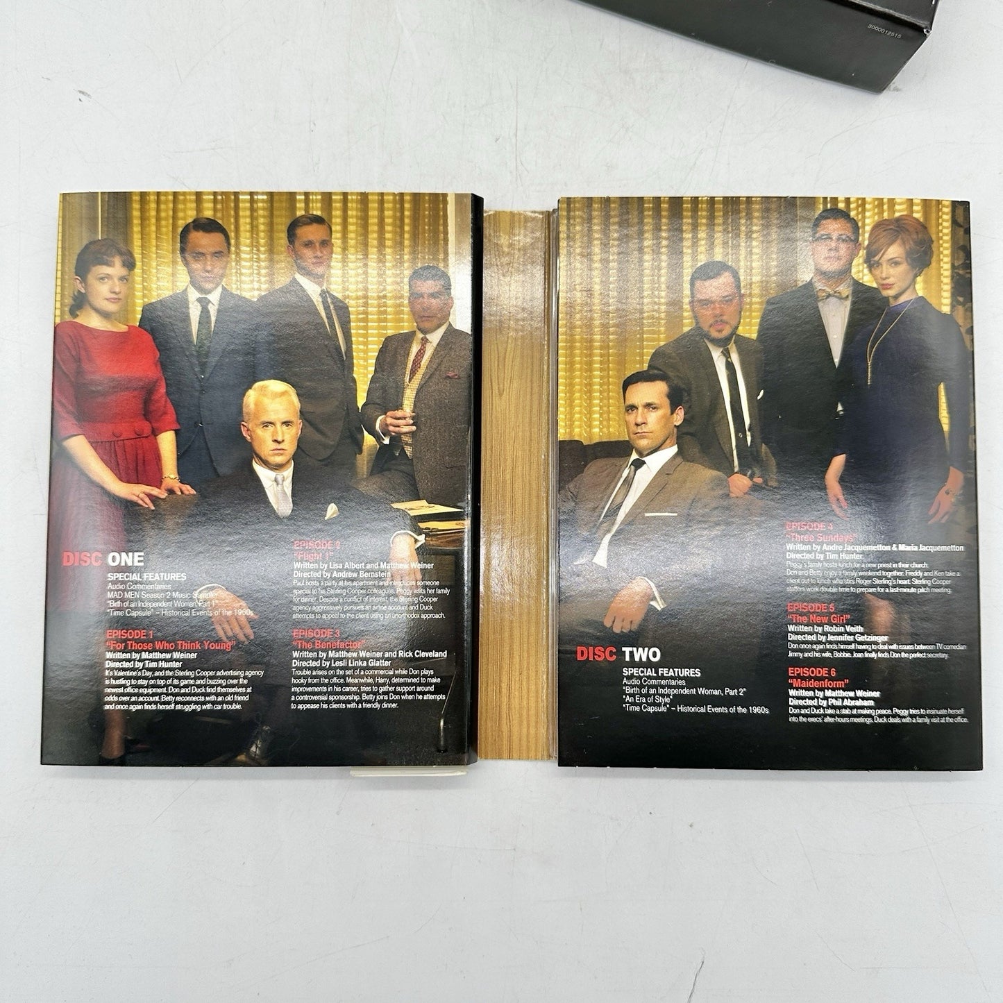 Mad Men: Season Two (DVD, 2008, 4-Disc Set) John Hamm