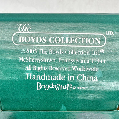 Boyds Holiday A Sister Is A Born Friend Teddy Bear Ornament 2005 in Box 4" Long