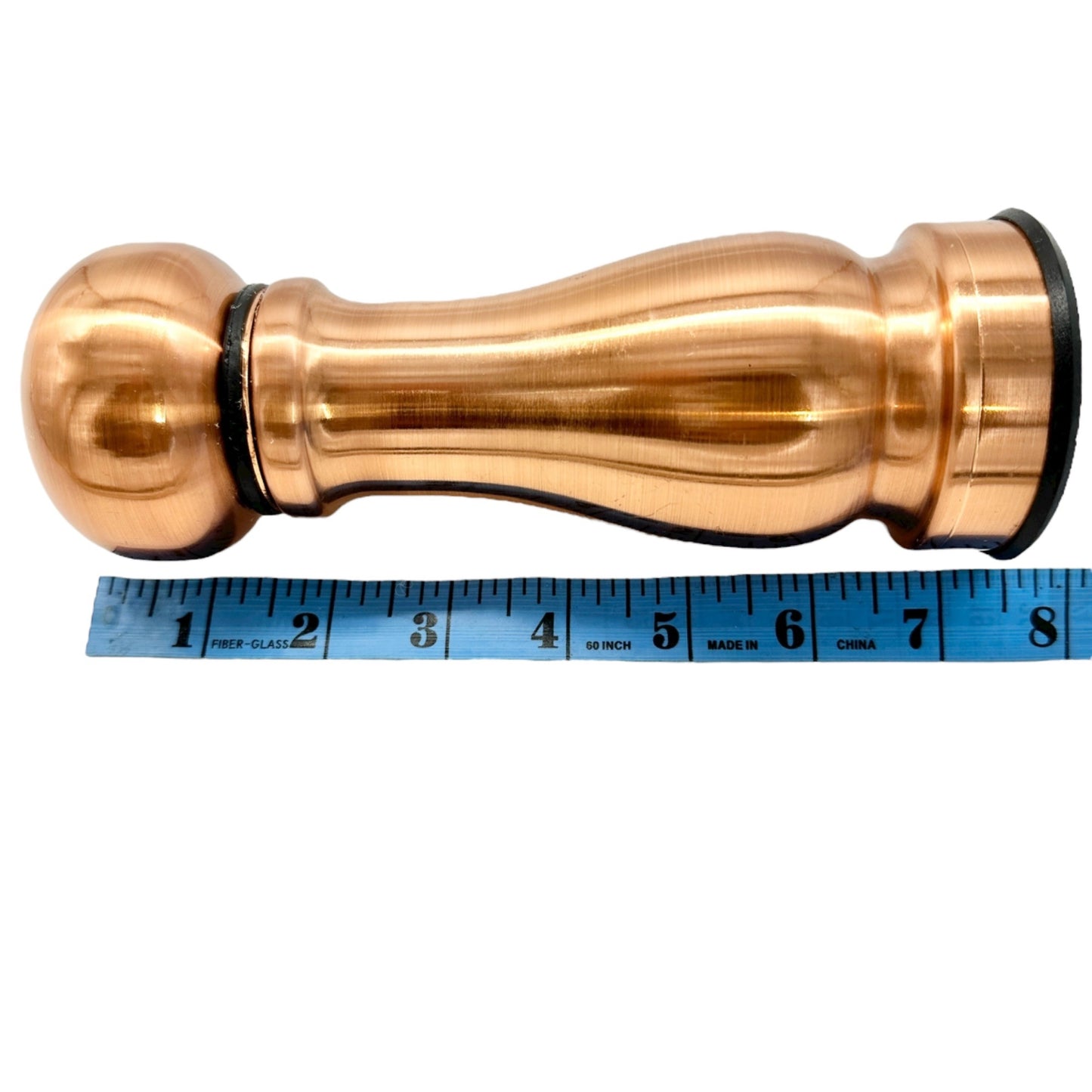 Copper Salt and Pepper Grinder Adjustable Mechanism 8-Inch Tall Sleek Design