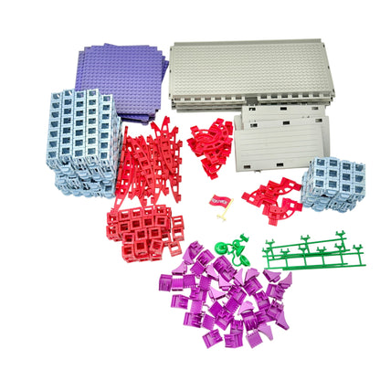 Rokenbok System Bridges and Roadways Building Set 34315- 173 Pcs (4 pcs missing)