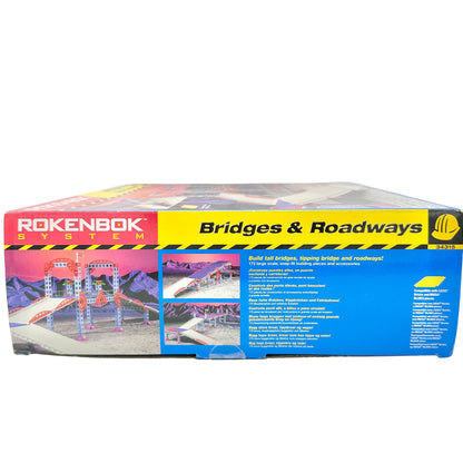 Rokenbok System Bridges and Roadways Building Set 34315- 173 Pcs (4 pcs missing)