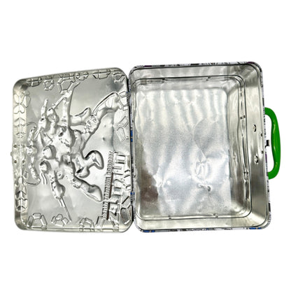 Nickelodeon Teenage Mutant Ninja Turtles Metal Lunch Box With Green Handle