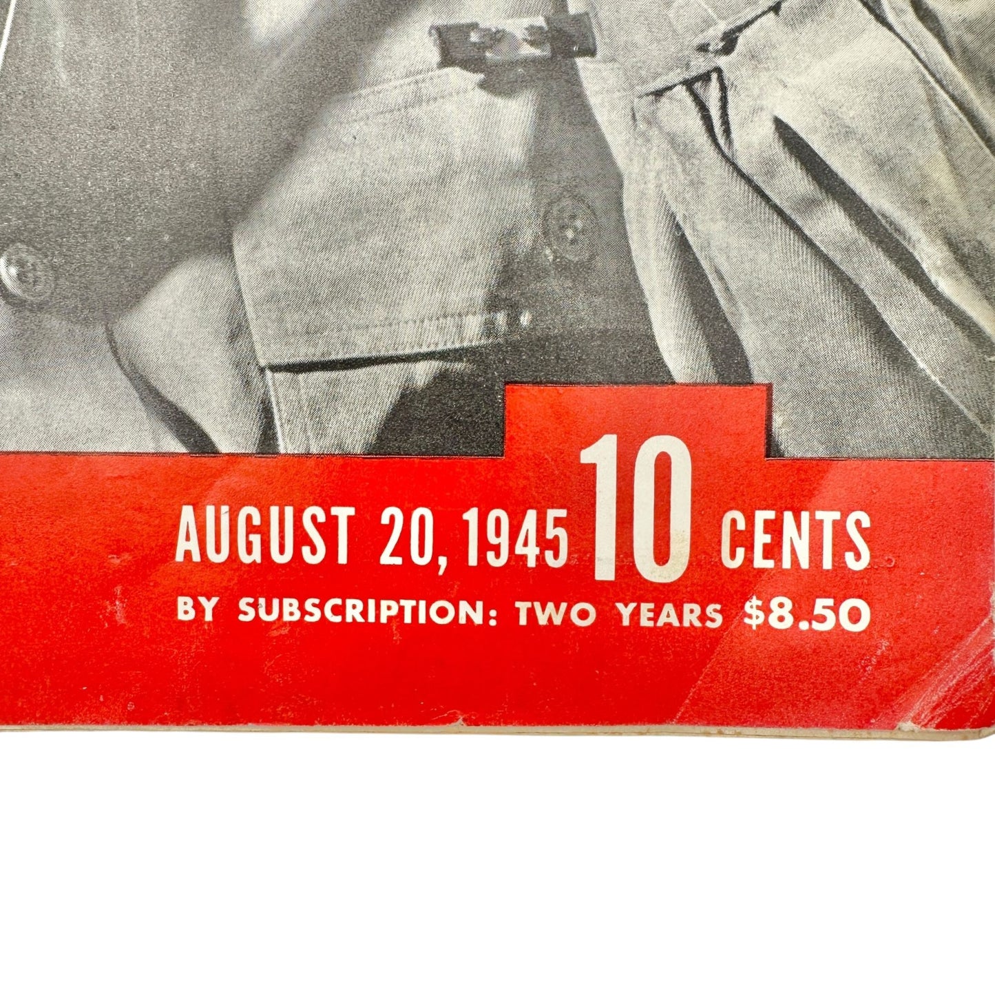 Life Magazine August 20 1945 WWII Tooey Spaatz On Cover Vintage Advertising