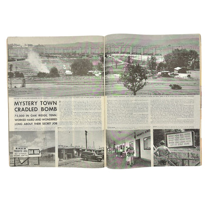 Life Magazine August 20 1945 WWII Tooey Spaatz On Cover Vintage Advertising