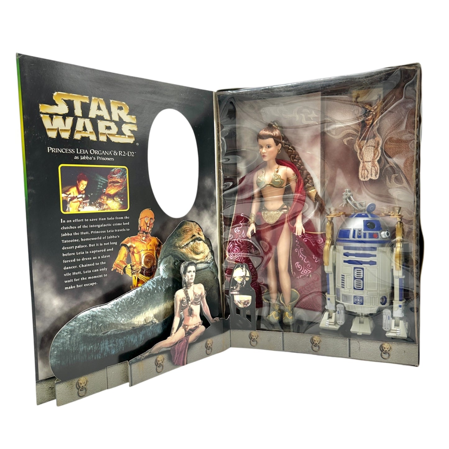 Star Wars Princess Leia Limited Edition Collectible Doll & R2-D2 Set 1998 Hasbro