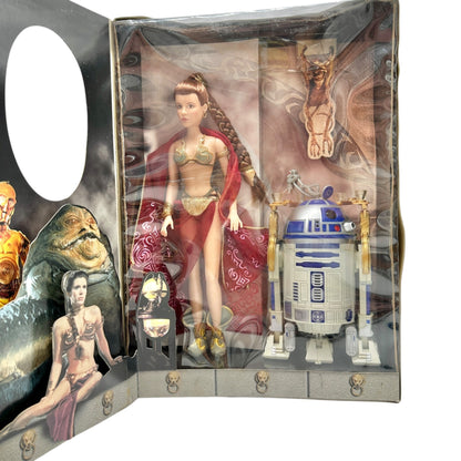 Star Wars Princess Leia Limited Edition Collectible Doll & R2-D2 Set 1998 Hasbro