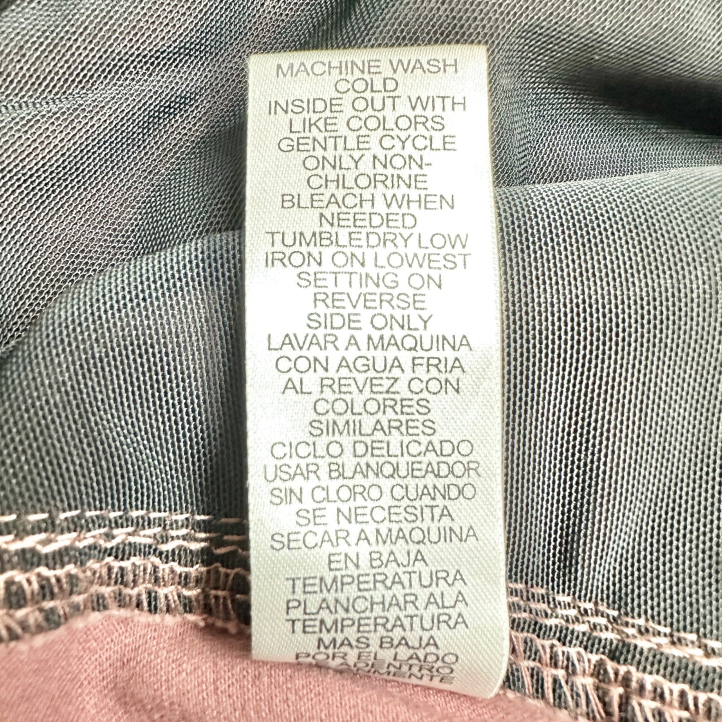 Democracy Ab solution High Rise Cargo Pants 18W Mauve Stretch Slimming Design