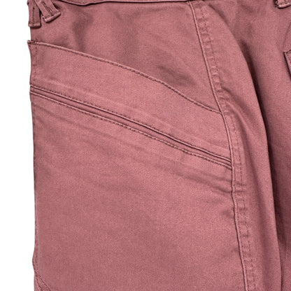 Democracy Ab solution High Rise Cargo Pants 18W Mauve Stretch Slimming Design