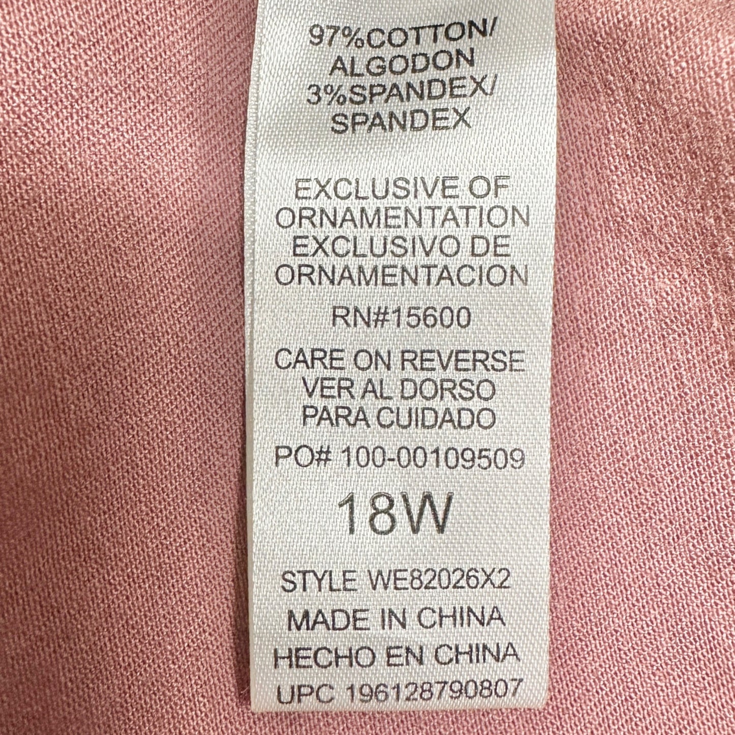 Democracy Ab solution High Rise Cargo Pants 18W Mauve Stretch Slimming Design