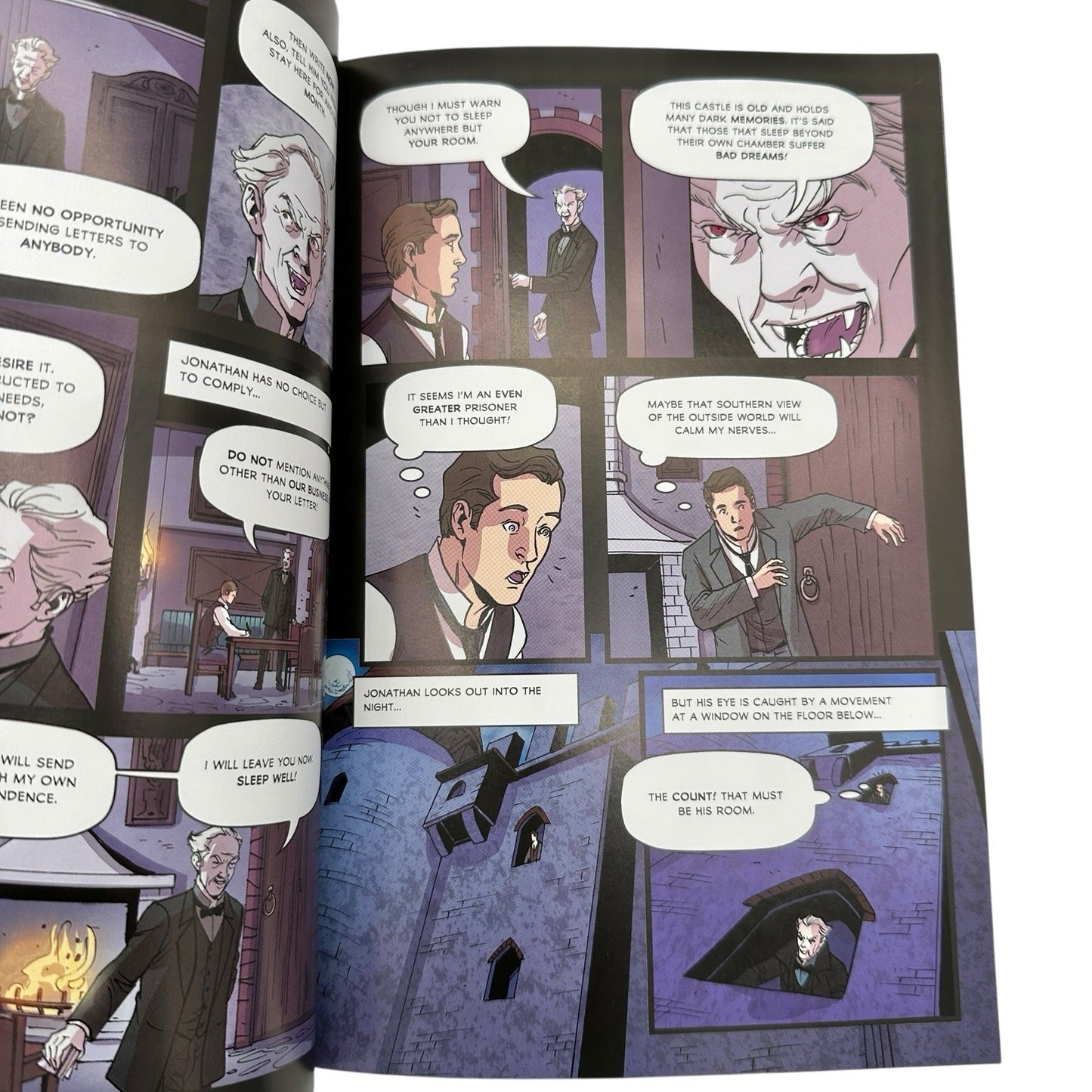 Dracula by Russell Punter (2019, Trade Paperback) Usborne Graphic Classics