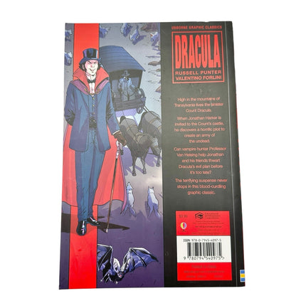 Dracula by Russell Punter (2019, Trade Paperback) Usborne Graphic Classics