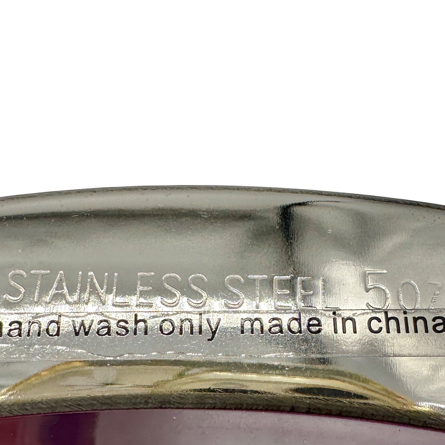 Party Time Stainless Steel Flask 6 Oz Pink With Colorful Banner Design Midwood