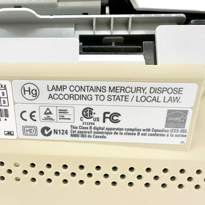 Fujitsu Fi-6130 Document Scanner Multi-Feed Detection With Power Supply Cords