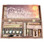 The Art Of Writing Calligraphy Wooden Box Set With Wax Seal Stamps Inks and More