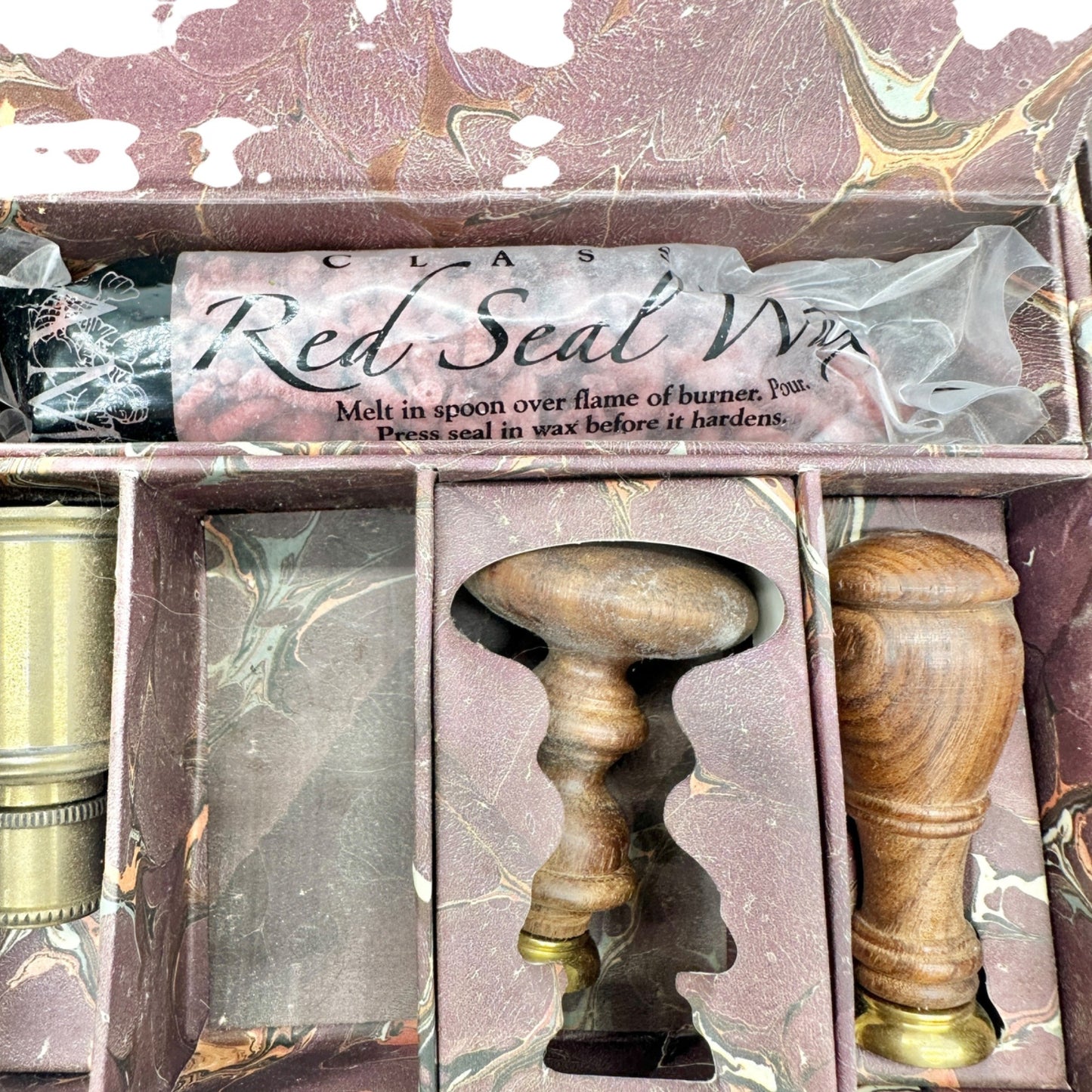 The Art Of Writing Calligraphy Wooden Box Set With Wax Seal Stamps Inks and More