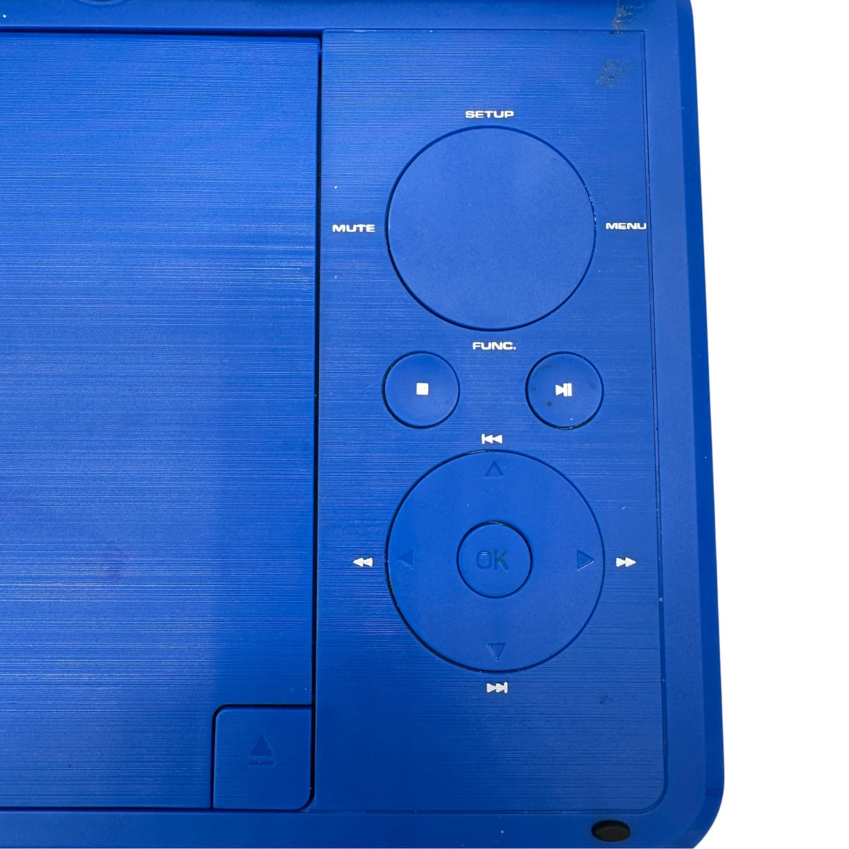 Portable DVD Player Bundle With Case Headphones and Accessories Blue EPD707BU