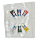 Artists Loft Acrylic Paint Set With Plastic Palette 6 Colors 0.7 Fl Oz Each New