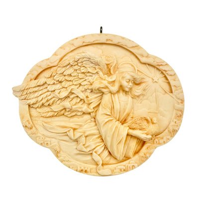Heavenly Angels Hallmark Keepsake Ornament 1993 Hand Painted Collectors Series