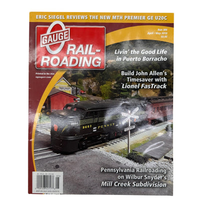 O Gauge Railroading Magazines Run 305 and 307 Model Train Hobbyist 2019 Issues