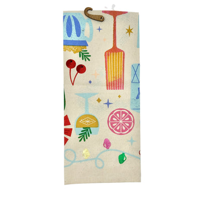Making Spirits Bright Cotton Dish Towel Holiday Decor By Danica Jubilee 18"x 28"