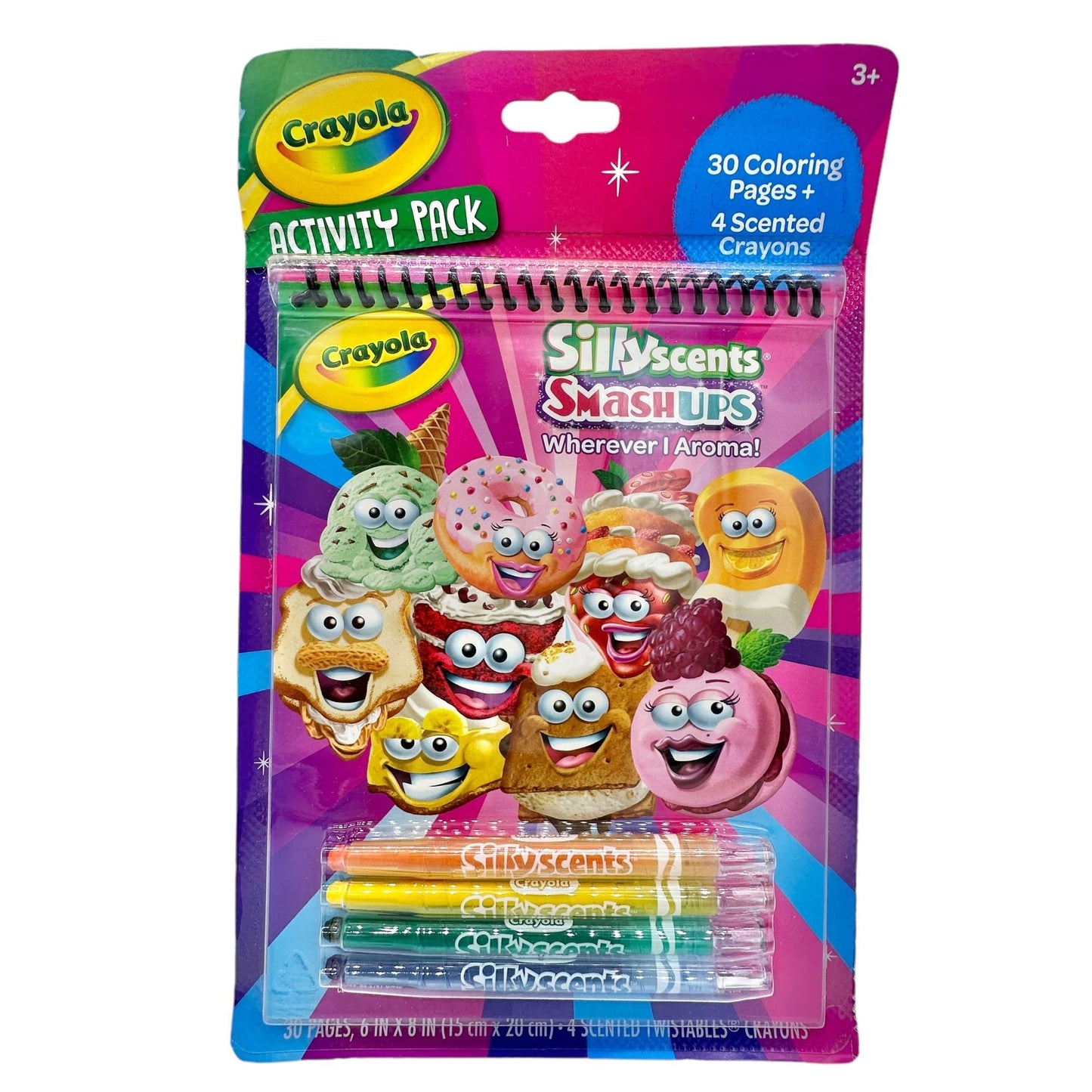 Melissa & Doug Princess Puffy Stickers & Crayola Silly Scents Activity Bundle