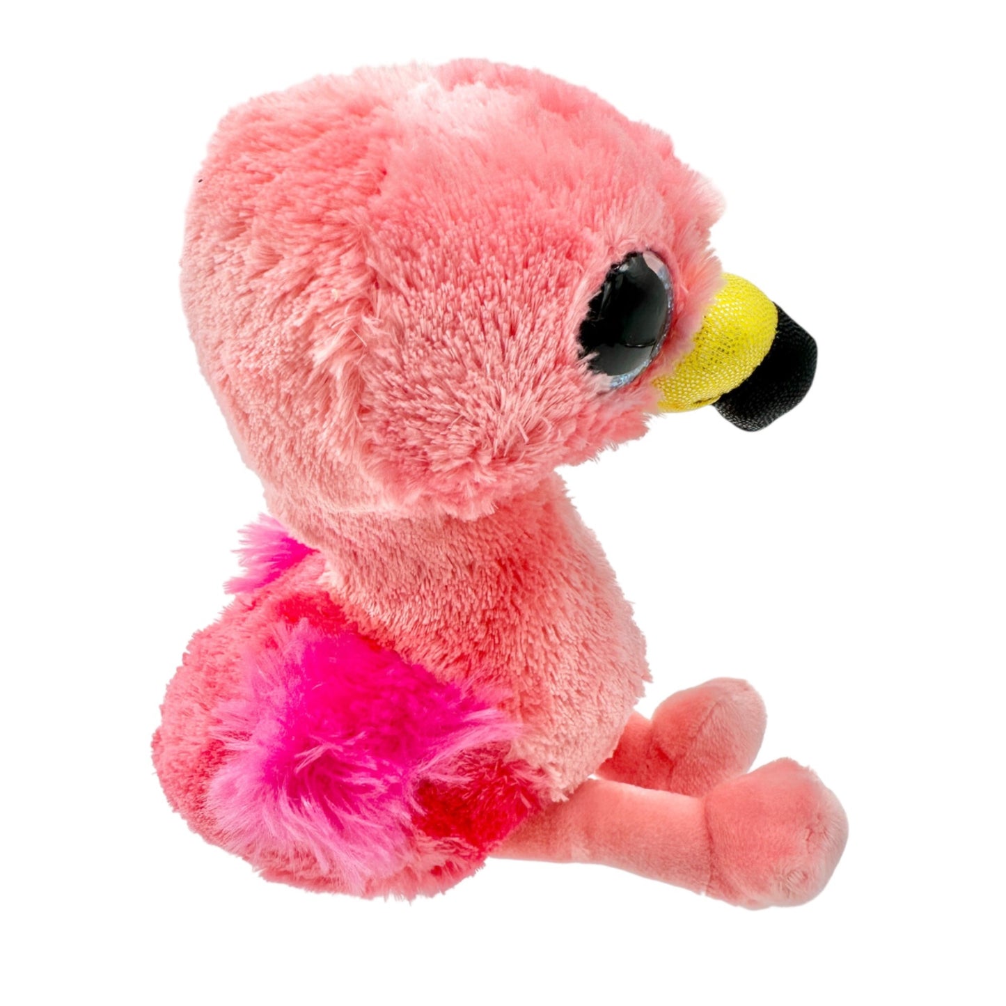 Ty Beanie Boos Gilda Flamingo Plush Soft Collectible Stuffed Animal Wispy Pink