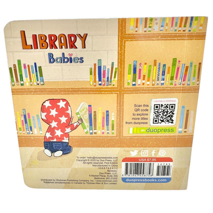 Library Babies by Puck and Violet Lemay (2020, Children's Board Books) Duopress