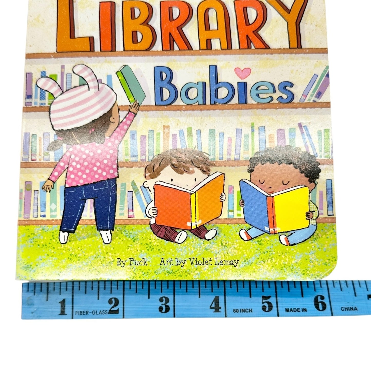 Library Babies by Puck and Violet Lemay (2020, Children's Board Books) Duopress