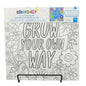 Creatology Canvas Painting Kit 10x10 Grow Your Own Way With Art Supplies NIP