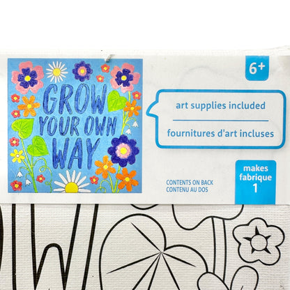 Creatology Canvas Painting Kit 10x10 Grow Your Own Way With Art Supplies NIP