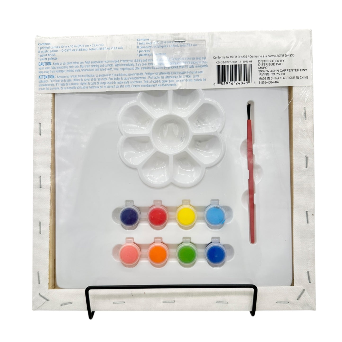 Creatology Canvas Painting Kit 10x10 Grow Your Own Way With Art Supplies NIP