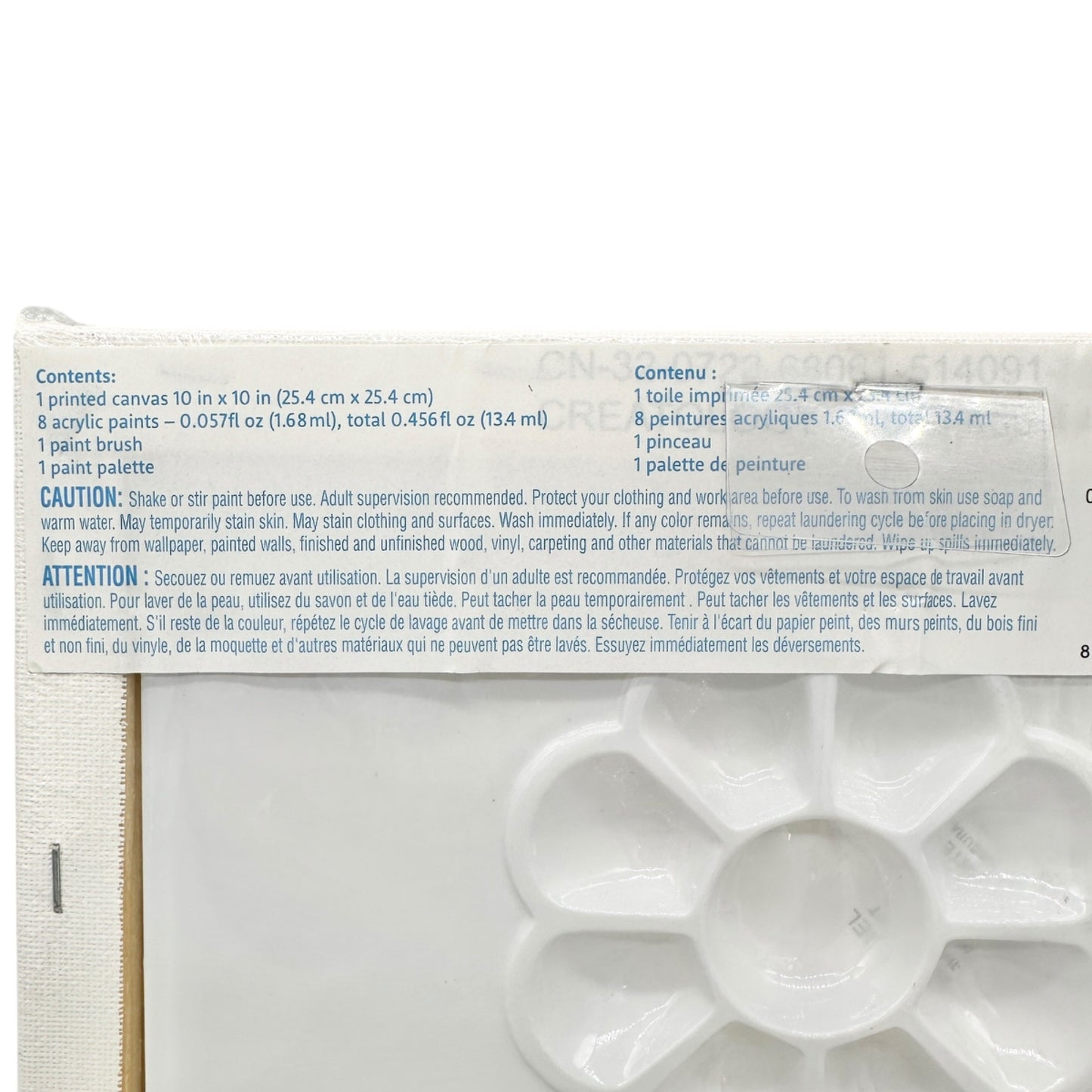 Creatology Canvas Painting Kit 10x10 Grow Your Own Way With Art Supplies NIP