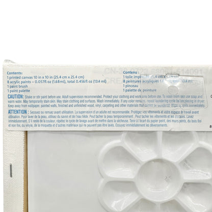 Creatology Canvas Painting Kit 10x10 Grow Your Own Way With Art Supplies NIP