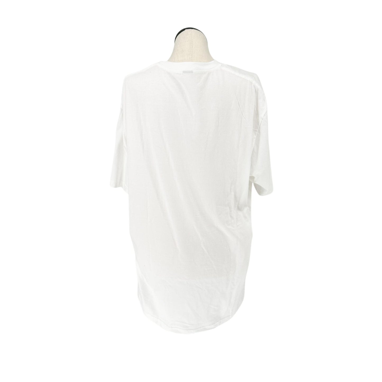 Here Comes The Sun Graphic T-Shirt White XL Retro Casual Style Oversized Roomy