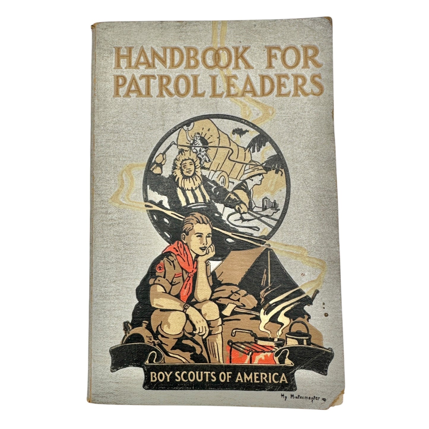 Boy Scouts Of America 1942 Handbook For Patrol Leaders Vintage Scouting Book