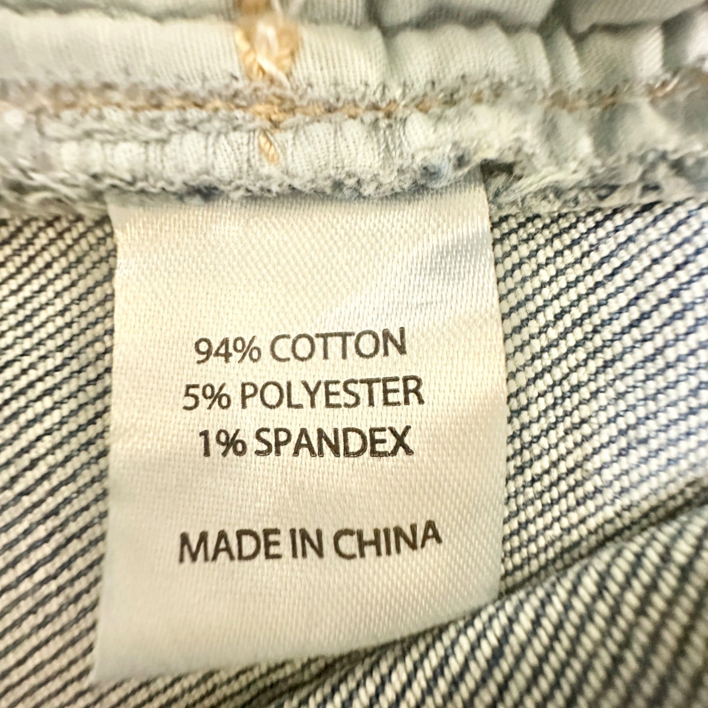 Womens 18W Light Wash Denim Jeans Size Relaxed Fit Cotton Blend 78 & Sunny