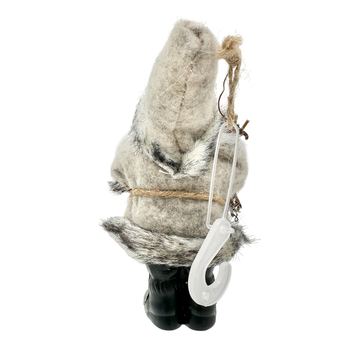 Holiday Time Ornament Woodland Santa Clause 5 inch Brown NEW