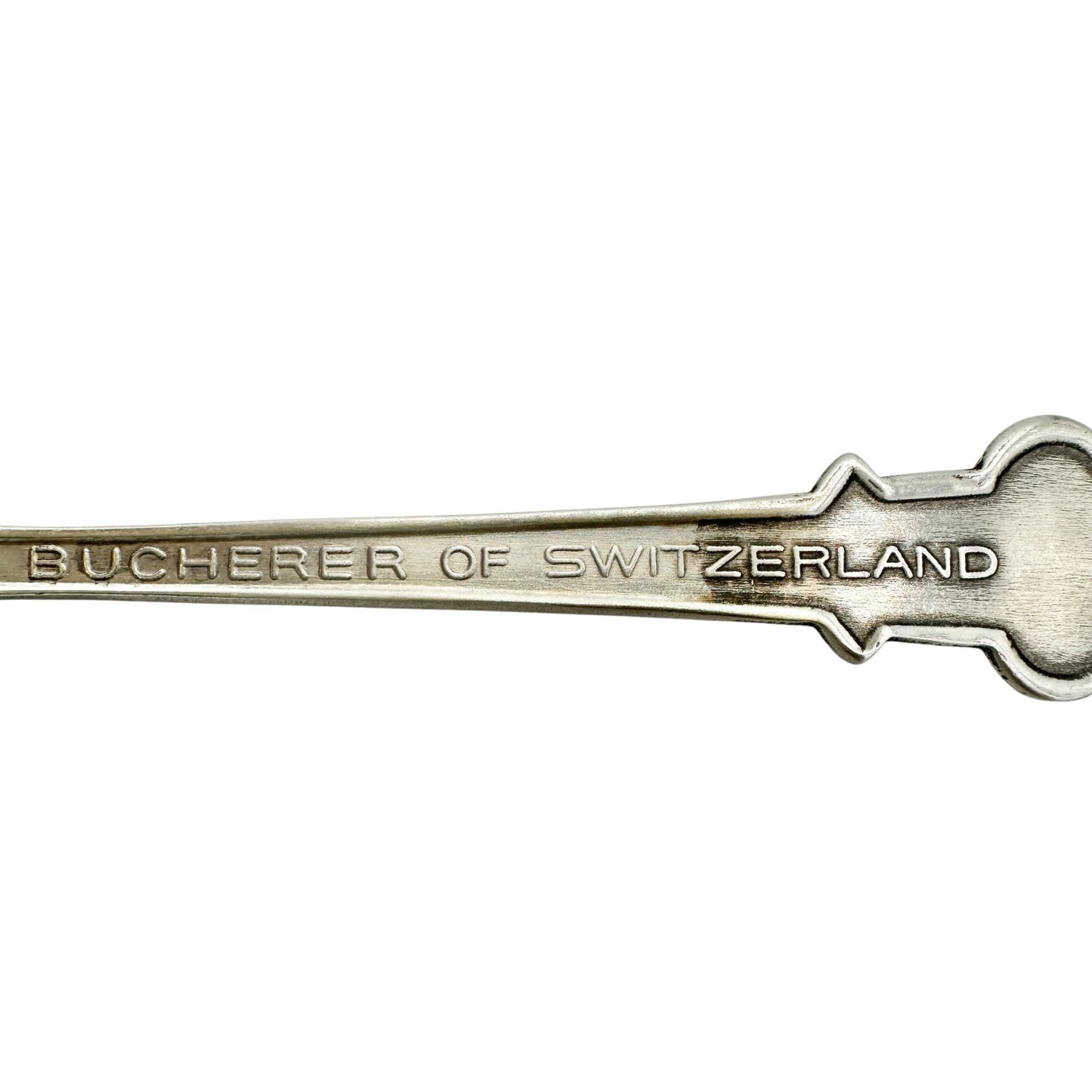 Rolex Bucherer Of Zurich Switzerland Souvenir Spoon Silver Tone 4.5 Inch Collect