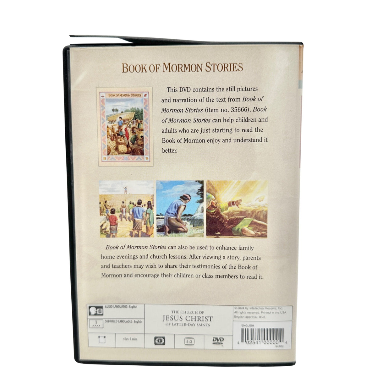 Book Of Mormon Stories DVD Home and Family Collection For All Ages