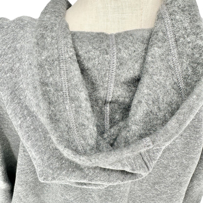 Snow Day Graphic Heather Grey Hoodie 3X 22W-24W By 78&Sunny Cozy Fleece Lining