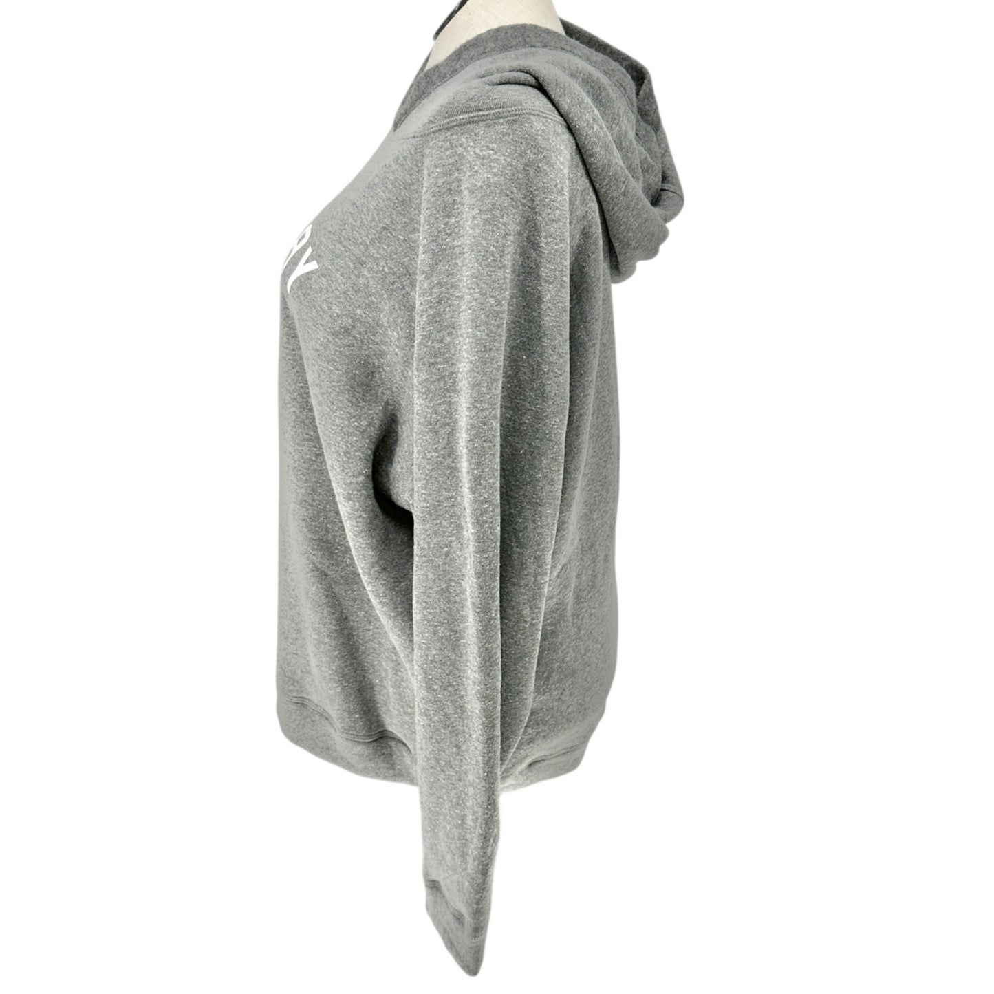 Snow Day Graphic Heather Grey Hoodie 3X 22W-24W By 78&Sunny Cozy Fleece Lining