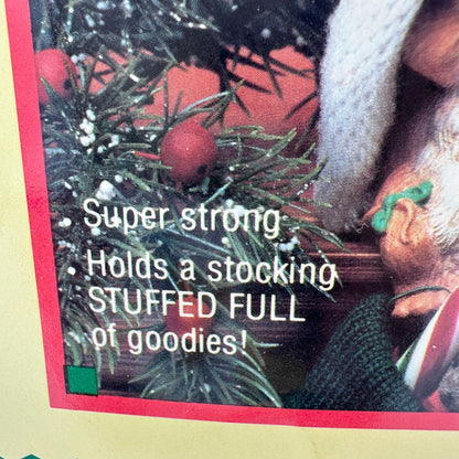 Hallmark Stocking Hanger Merry Mouse Christmas Decoration 1985 Super Strong