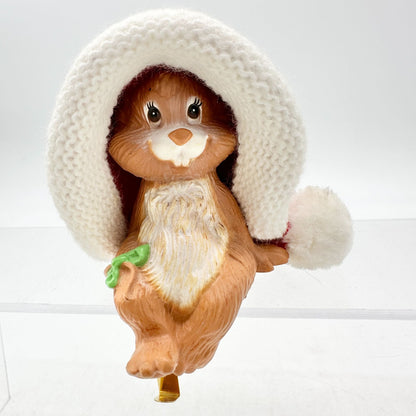 Hallmark Stocking Hanger Merry Mouse Christmas Decoration 1985 Super Strong