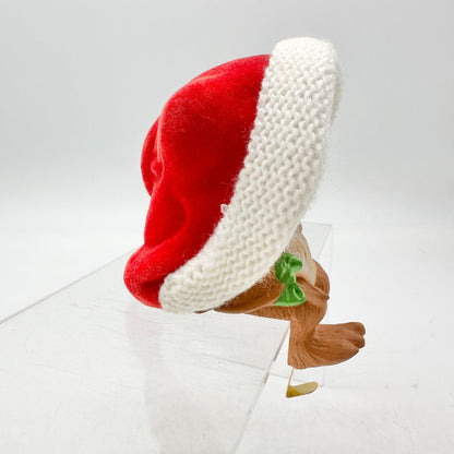 Hallmark Stocking Hanger Merry Mouse Christmas Decoration 1985 Super Strong