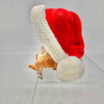 Hallmark Stocking Hanger Merry Mouse Christmas Decoration 1985 Super Strong