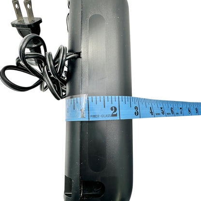 Panasonic FM AM Clock Radio RC6088 Dual Alarm Sure Alarm Black Dual Power WORKS